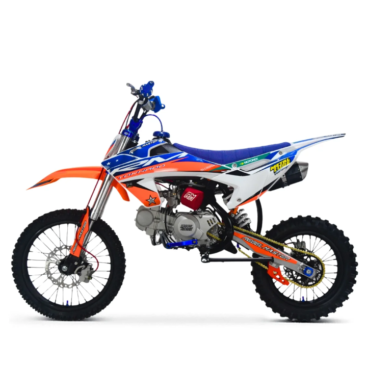 PIT BIKE 125CC 4T REBEL MASTER TORNADO EDITION  17/14