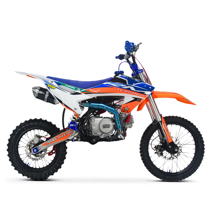 PIT BIKE 125CC 4T REBEL MASTER TORNADO EDITION  17/14