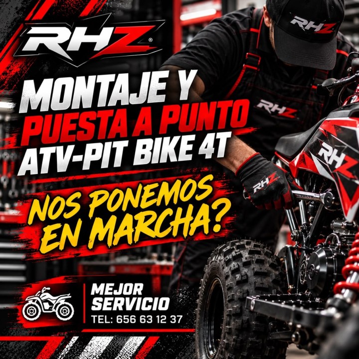 PACK ENVIO MOTOS 4T MONTAJE Y PUESTA APUNTO