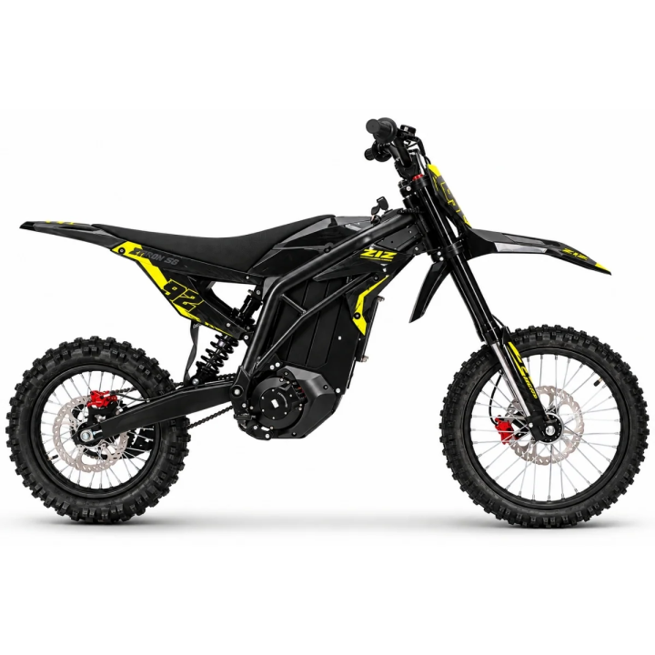 PIT BIKE ELÉCTRICA ZYRON S6 60V 35AH 17/14 – 3000W