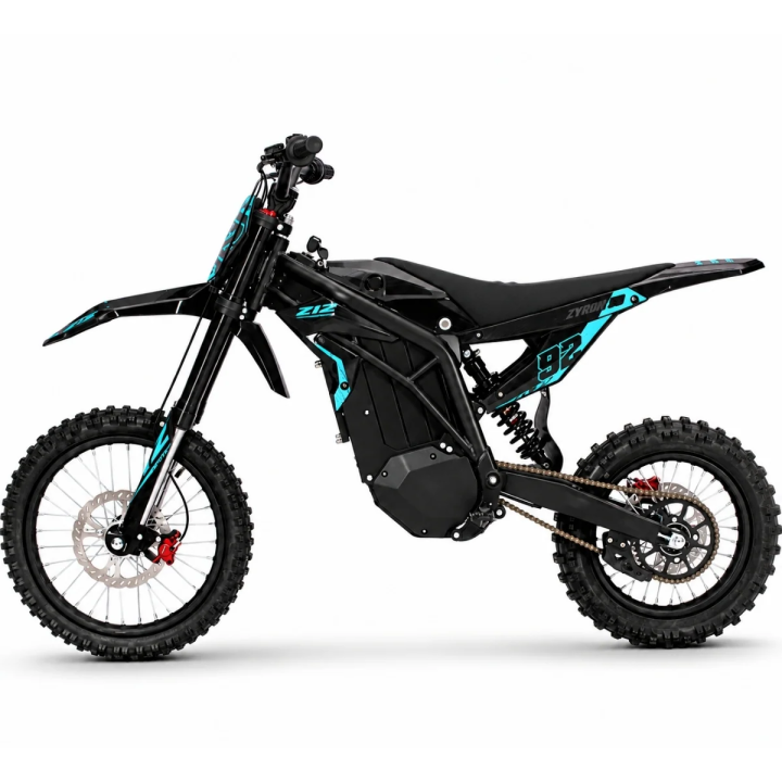 PIT BIKE ELÉCTRICA ZYRON S6 60V 35AH 17/14 – 3000W