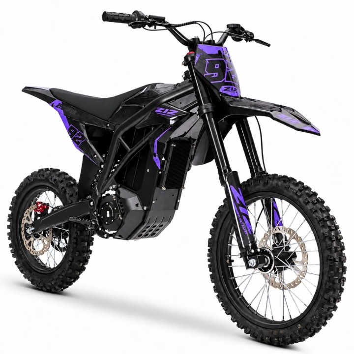 PIT BIKE ELÉCTRICA ZYRON S6 60V 35AH 17/14 – 3000W