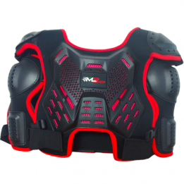 Peto de protección infantil rojo