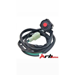 Botón de paro para pit bike con arranque a patada