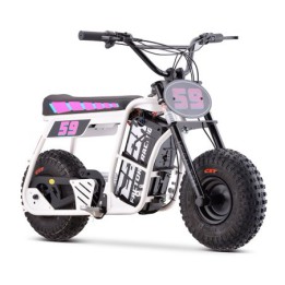Minicross eléctrica IMR Dragster 2000 W – Blanco