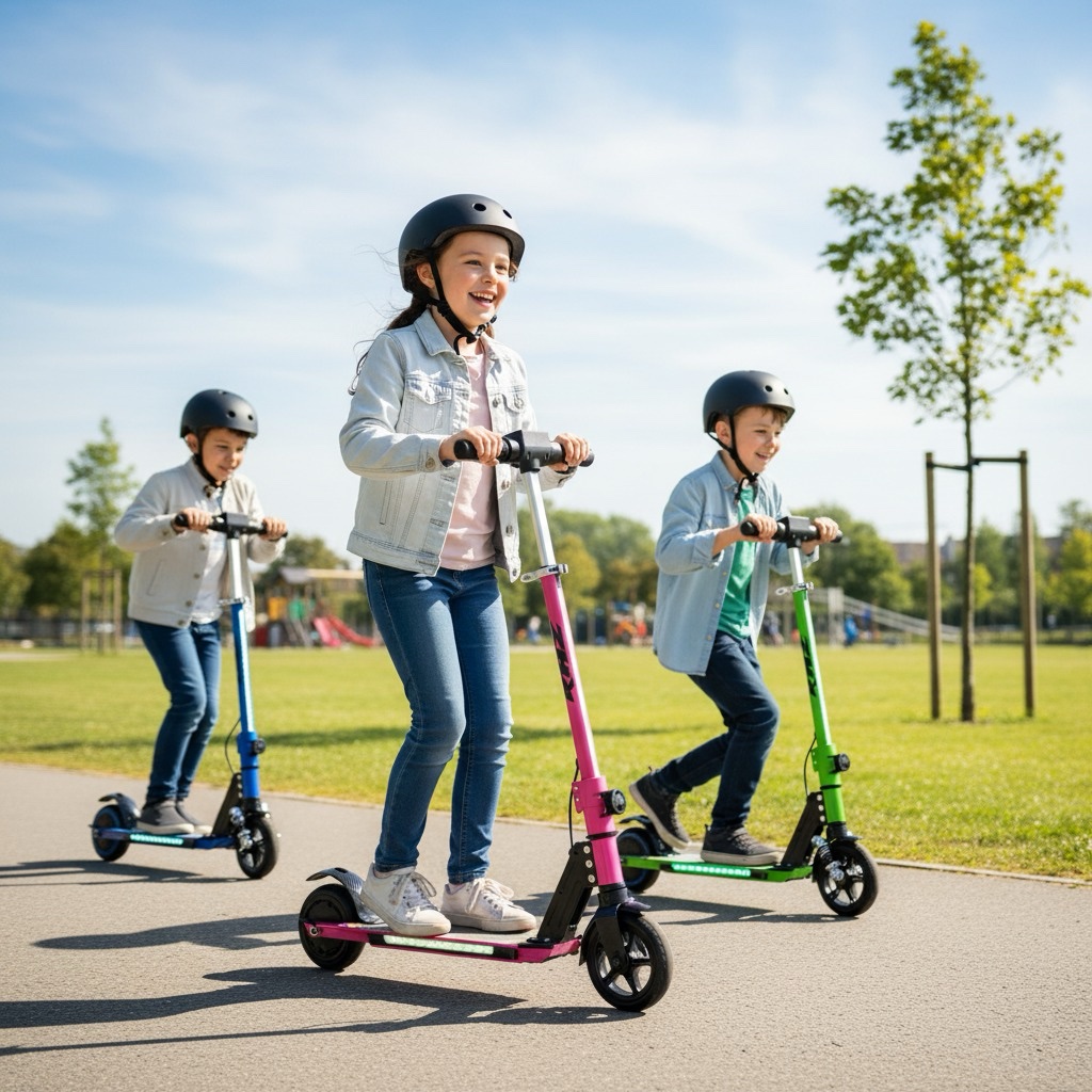 PATÍN ELÉCTRICO RHZ INFANTIL REGULABLE