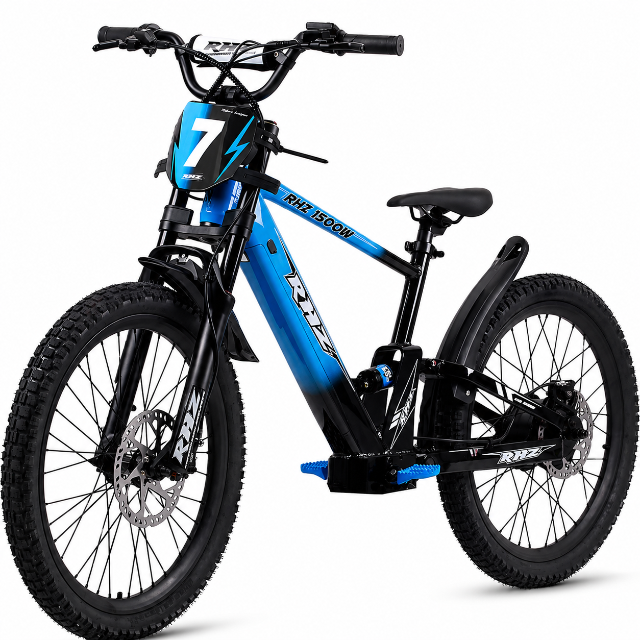 BICICLETA ELÉCTRICA RHZ. 1500W 48V 24”