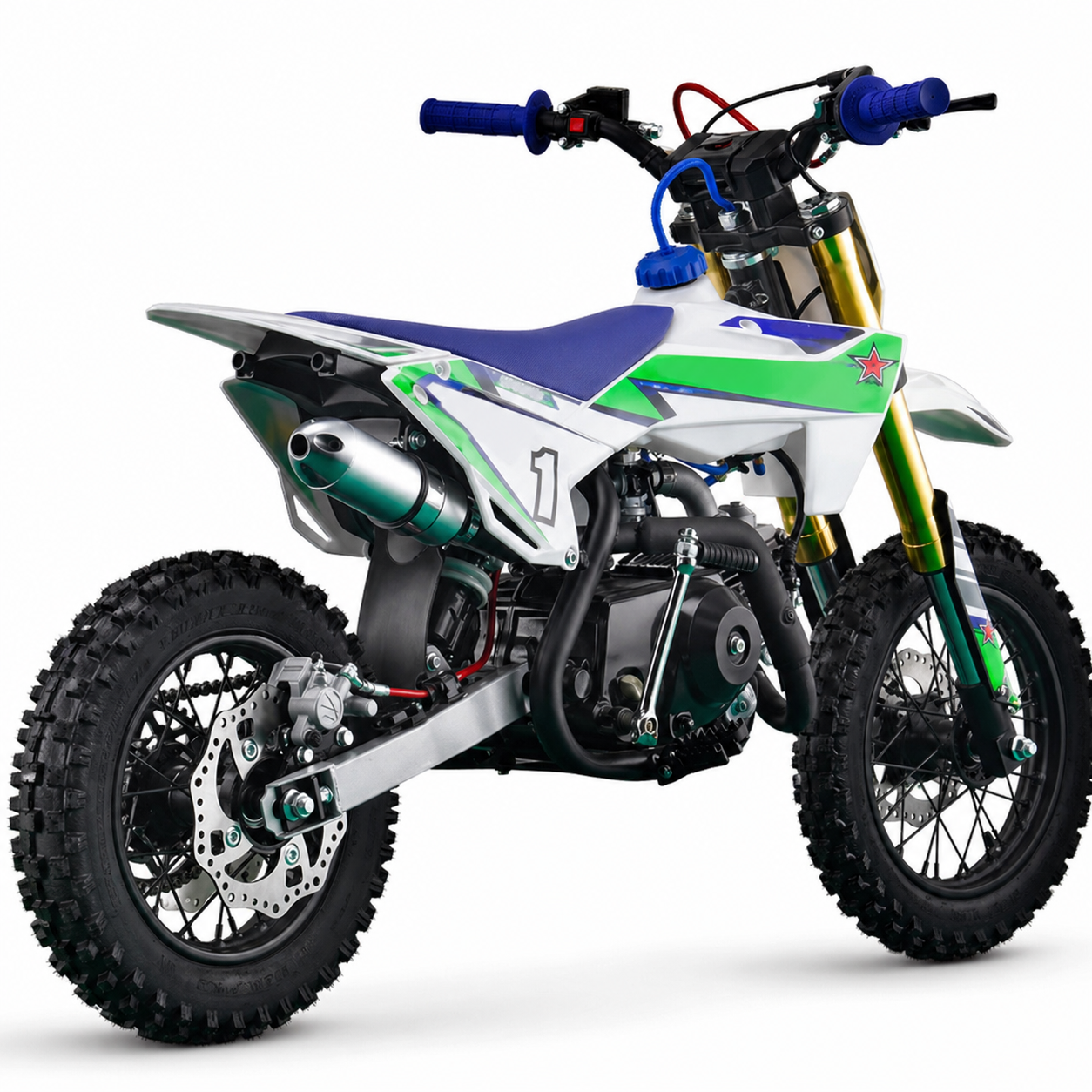 PIT BIKE 110CC 4T REBEL MASTER JUNIOR semiautomática - Imagen 5