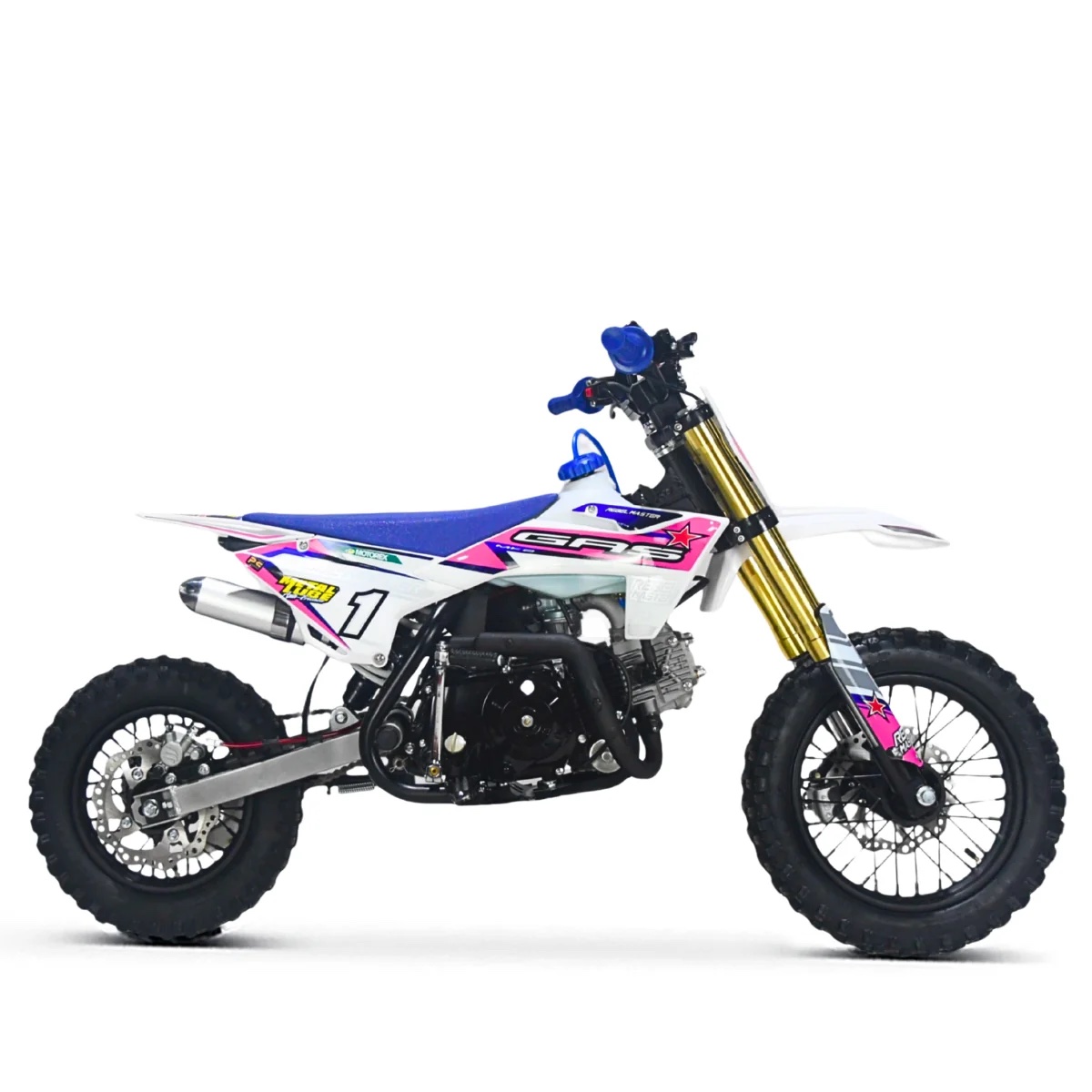 PIT BIKE 110CC 4T REBEL MASTER JUNIOR semiautomática - Imagen 3